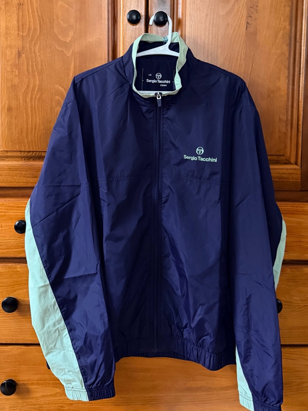 Sergio Tacchini Luca Track Jacket in the Eclipse colorway (NWT)
